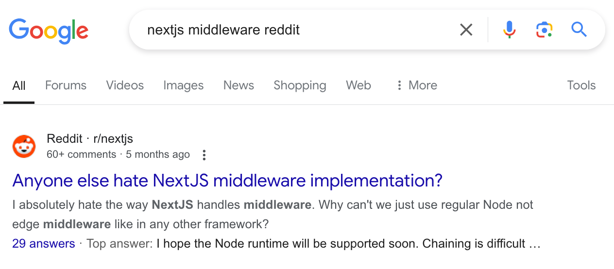 Anyone else hate NextJS middleware implementation?